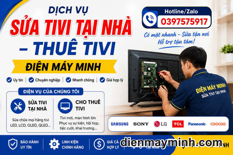 sửa tivi tại nhà