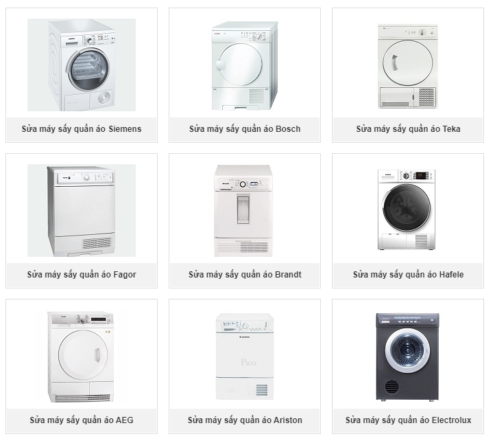 Sửa máy sấy quần áo