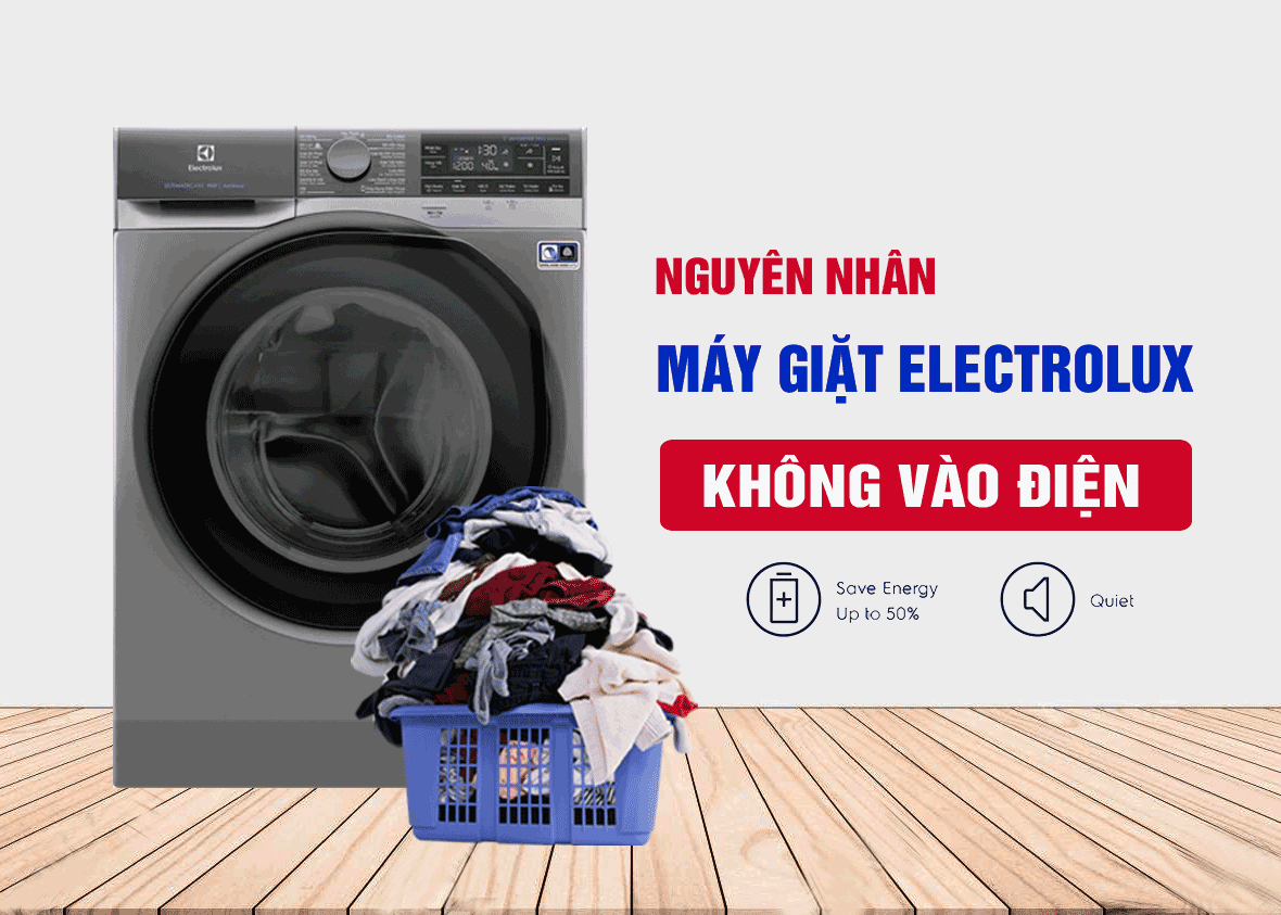 Bảo Hành Máy Giặt Electrolux Bị Mất Nguồn