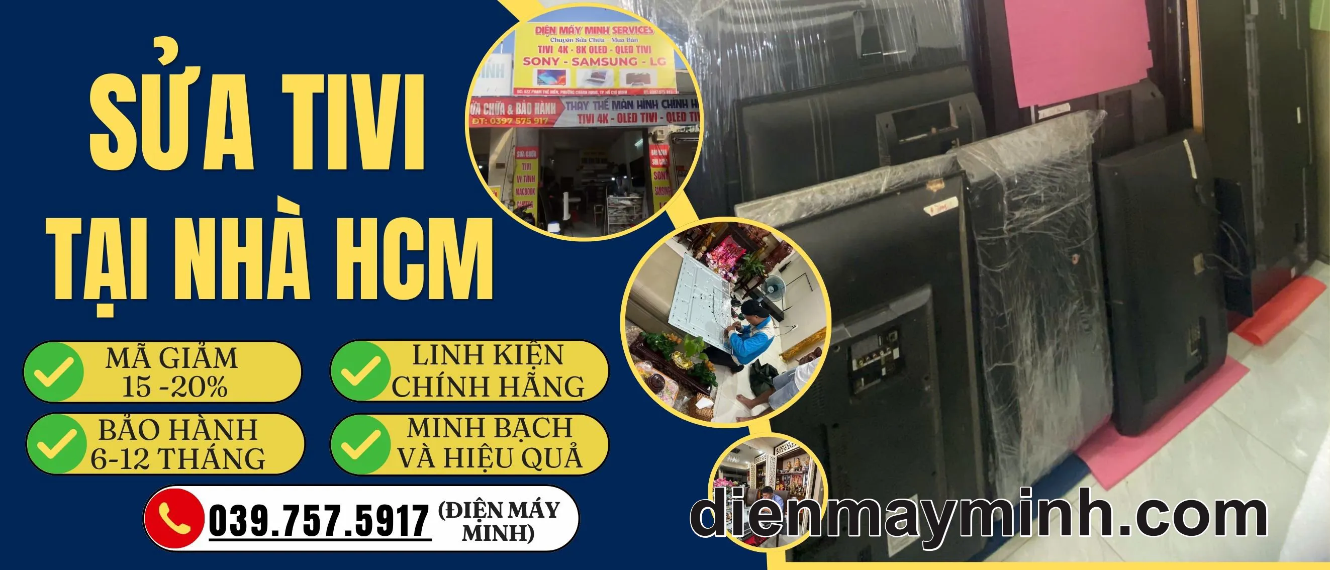 Sửa Tivi Tại Nhà Chung Cư Bông Sao Quận 8 – Giá tốt, hỗ trợ nhanh tận nơi