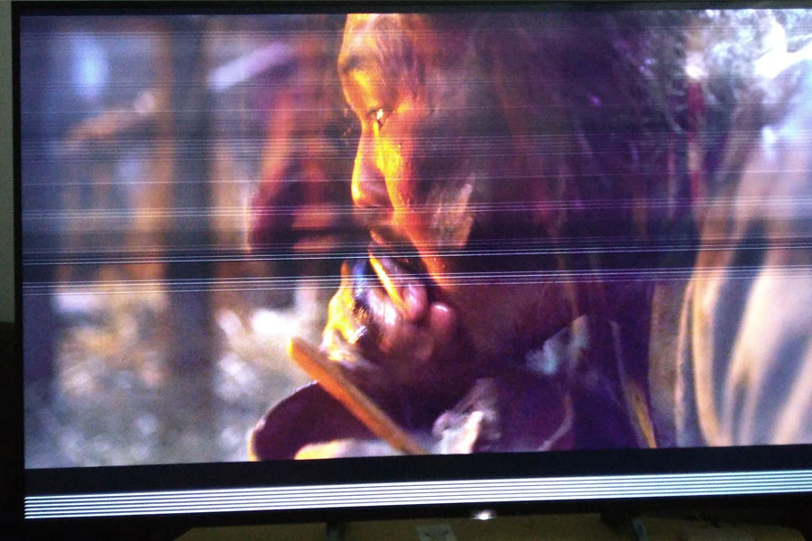 Lỗi hình ảnh nhiễu, màu sắc không đẹp khi xem tivi LG