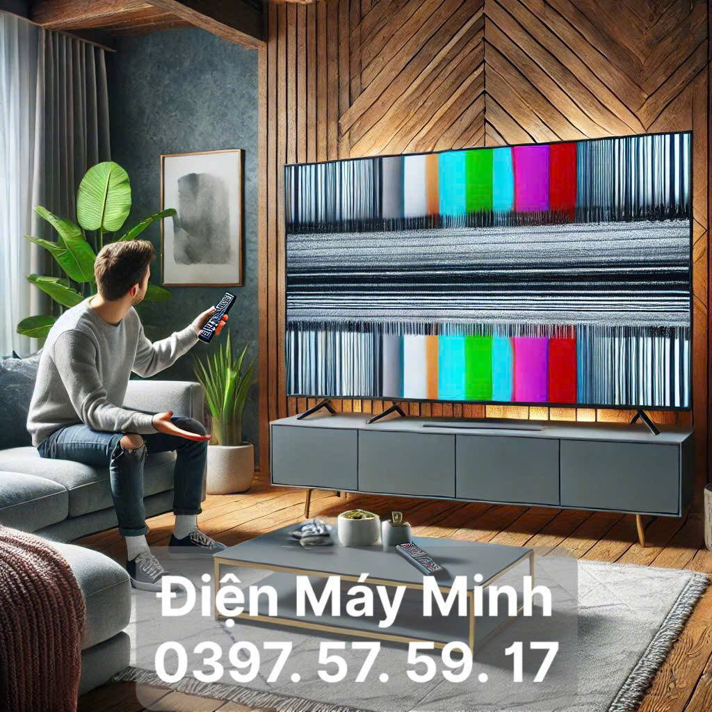 Tivi Sony Bị Sọc Mờ Màn Hình - Điện Máy Minh