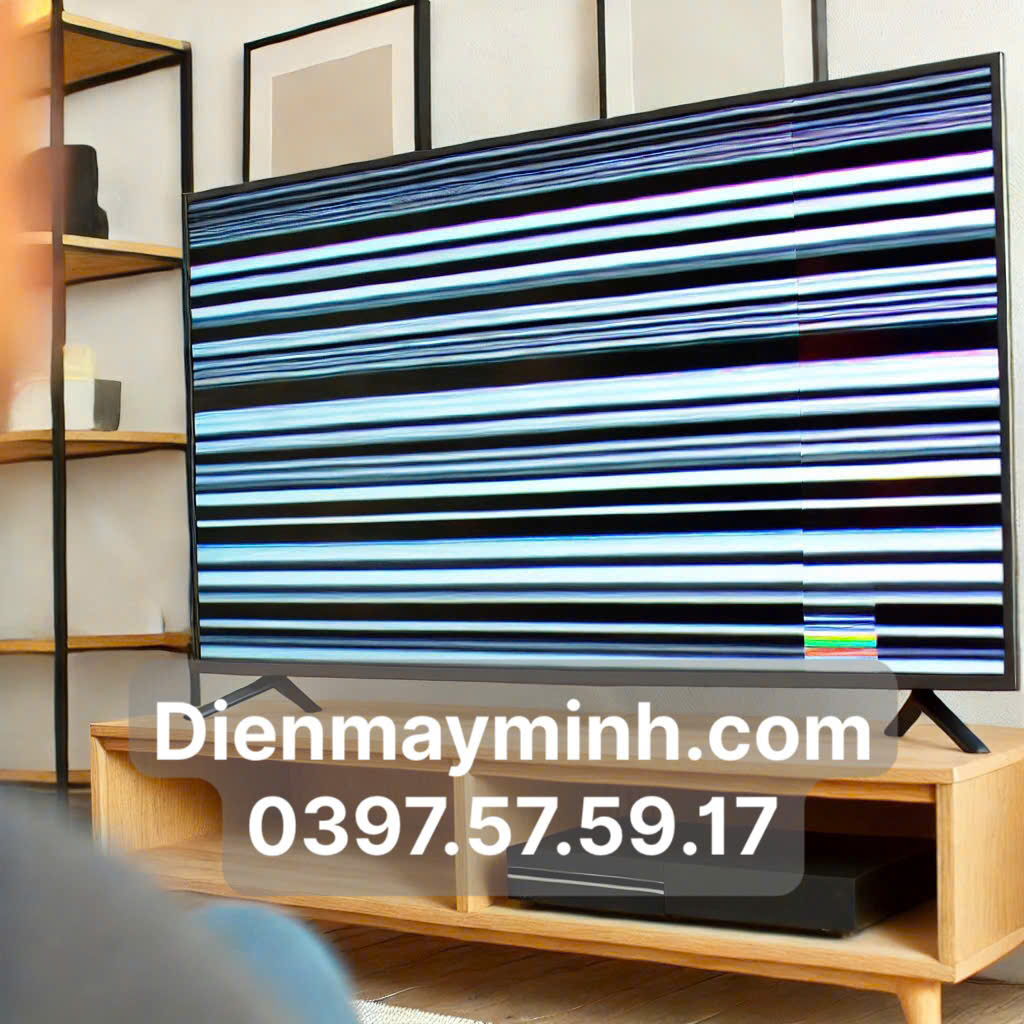 Sửa Lỗi Tivi LG Bị Sọc Màn Hình