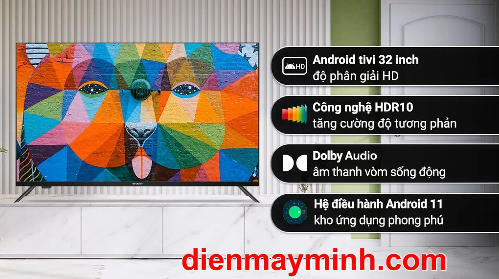 Thay Led Tivi Sharp 32 inch