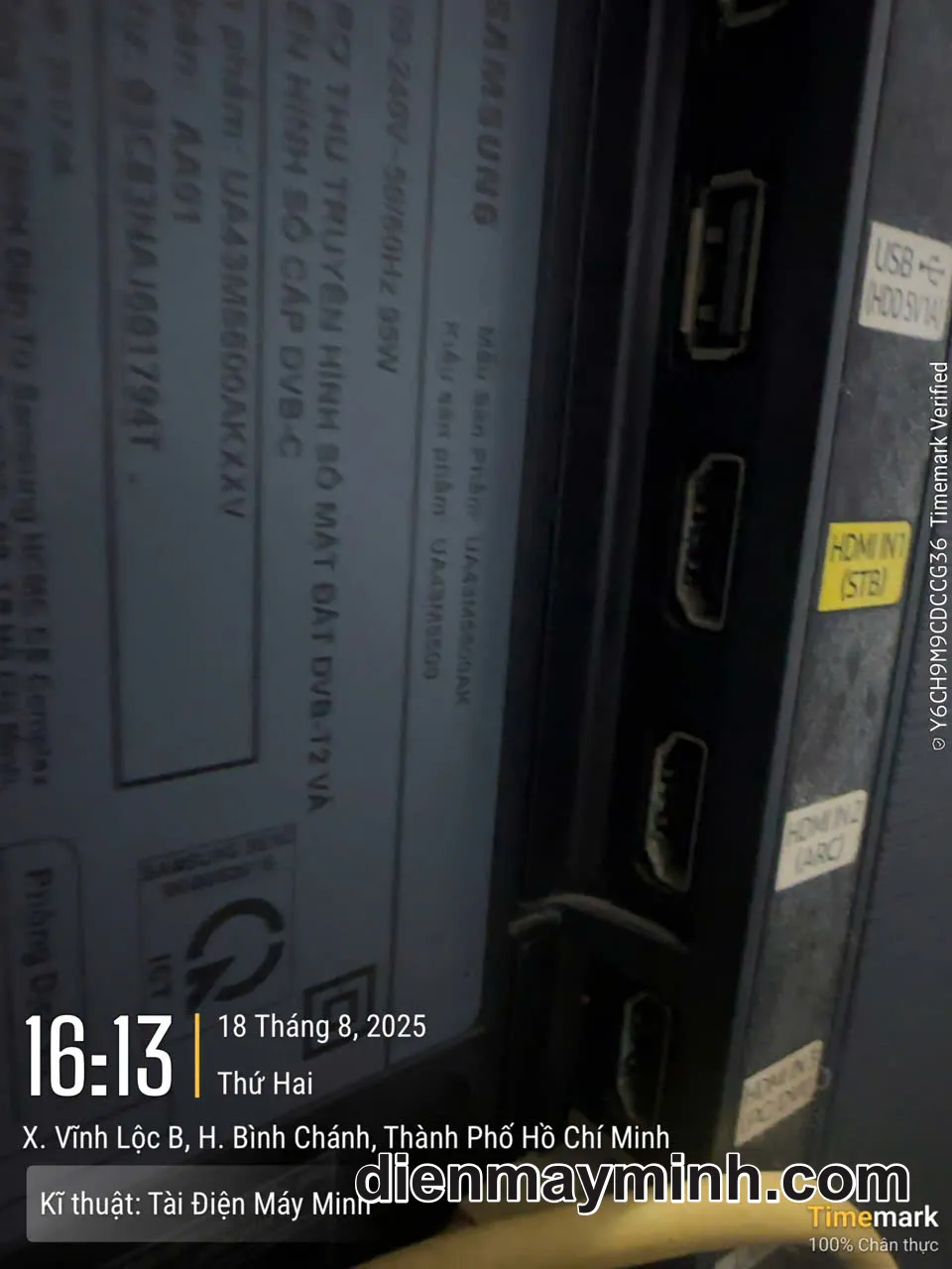 Nhận Sửa Tivi Tại Nhà Xã Củ Chi - Dịch vụ 24/7 - Giá Rẻ