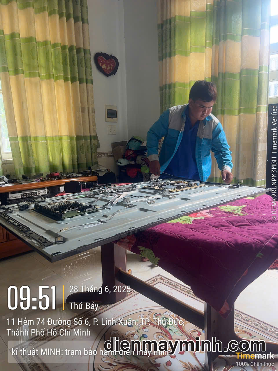 sửa tivi tại nhà 