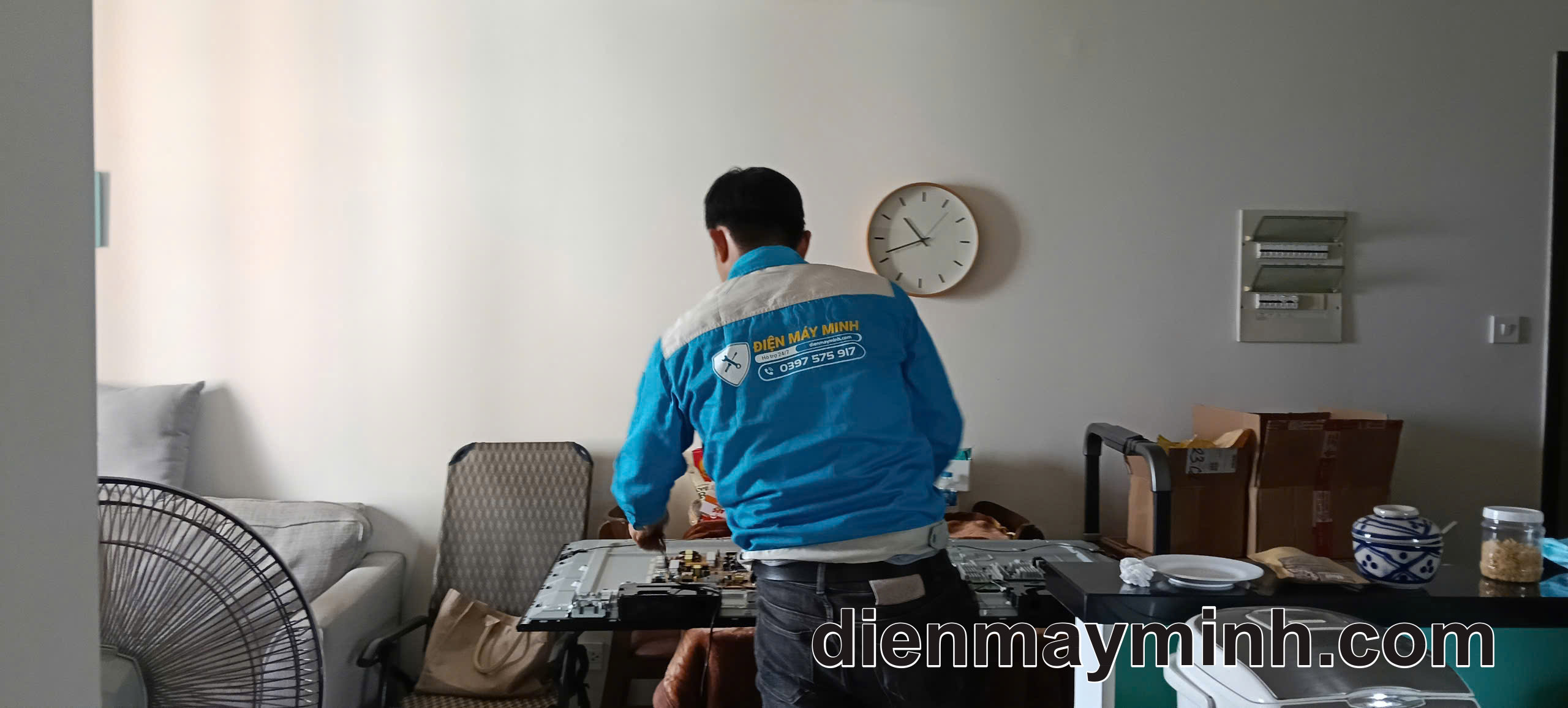 sửa tivi tại nhà Vĩnh Hội